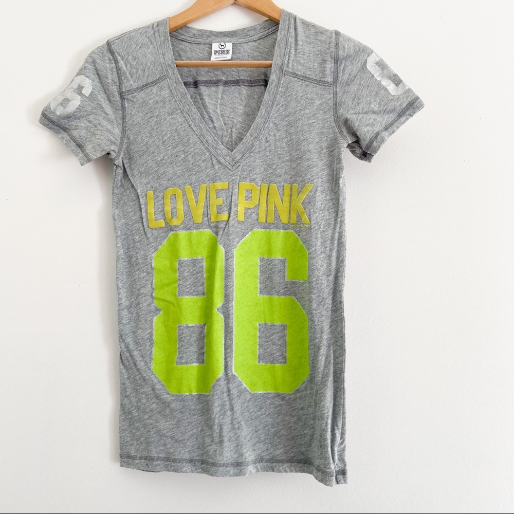 Pink Victoria’s Secret V-Neck T-shirt